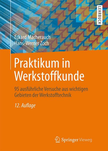 Produktbild: Praktikum in Werkstoffkunde