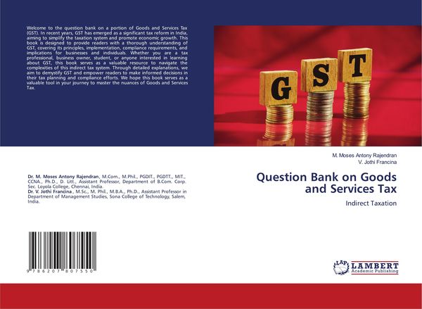 Produktbild: Question Bank on Goods and Services Tax