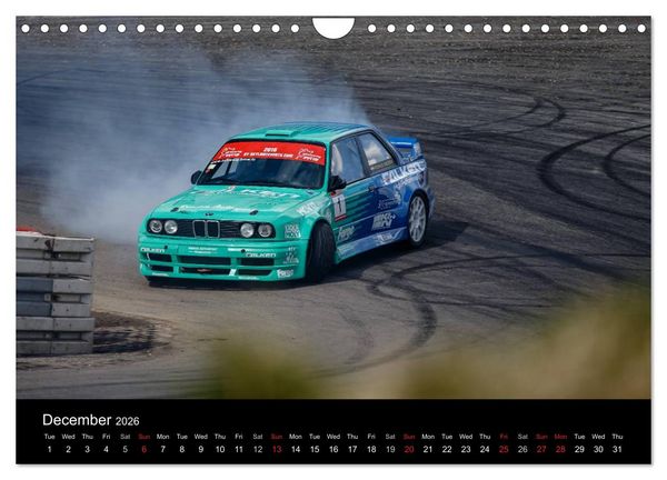 Produktbild: Drifting at the Nurburgring (Wall Calendar 2026 DIN A4 landscape), CALVENDO 12 Month Wall Calendar