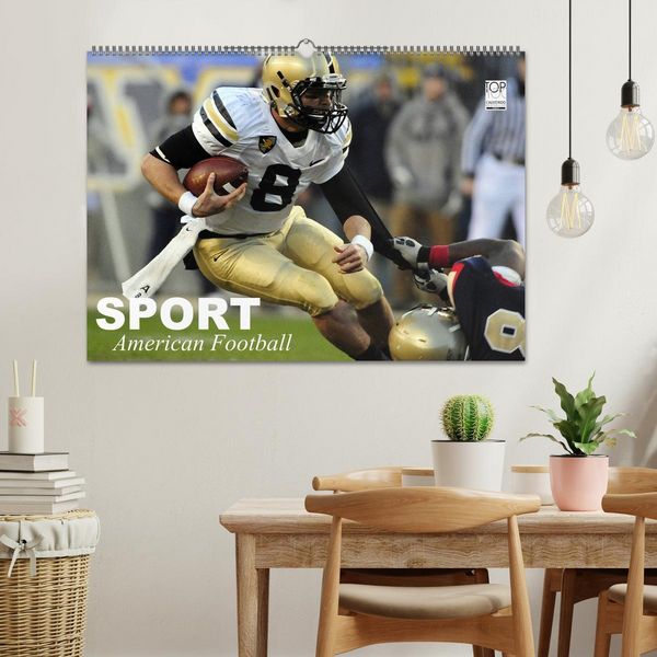 Produktbild: Sport. American Football (Wandkalender 2026 DIN A2 quer), CALVENDO Monatskalender