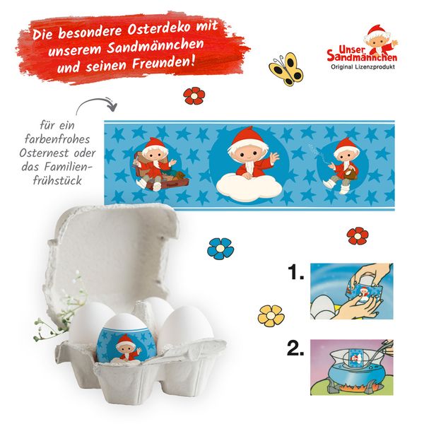 Produktbild: Tr&ouml;tsch Unser Sandm&auml;nnchen Eierfolien