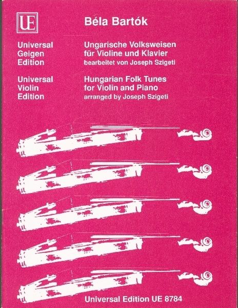 Produktbild: Bart&oacute;k, B: Ungarische Volksweisen