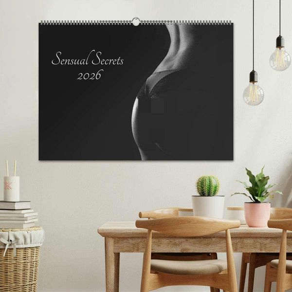 Produktbild: Sensual Secrets (Wandkalender 2026 DIN A2 quer), CALVENDO Monatskalender
