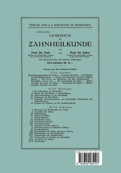 Produktbild: Die gegenw&auml;rtigen Behandlungswege der Kieferschussverletzungen