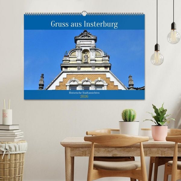 Produktbild: Gruss aus Insterburg - Historische Stadtansichten (Wandkalender 2026 DIN A2 quer), CALVENDO Monatskalender