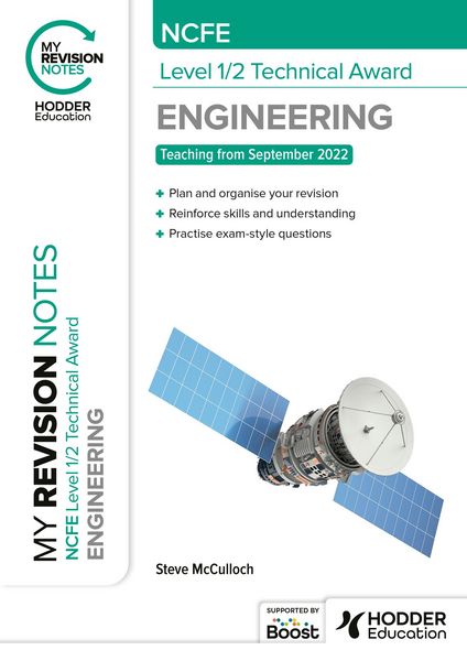 Produktbild: My Revision Notes: NCFE Level 1/2 Technical Award in Engineering