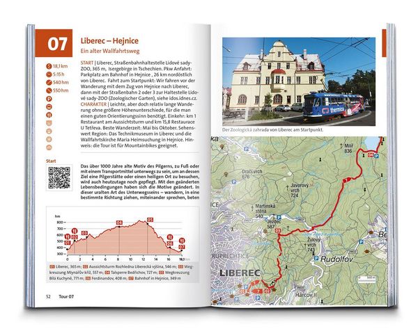 Produktbild: KOMPASS Wanderf&uuml;hrer Riesengebirge mit Isergebirge, 55 Touren mit Extra-Tourenkarte