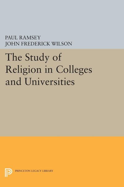 Produktbild: The Study of Religion in Colleges and Universities