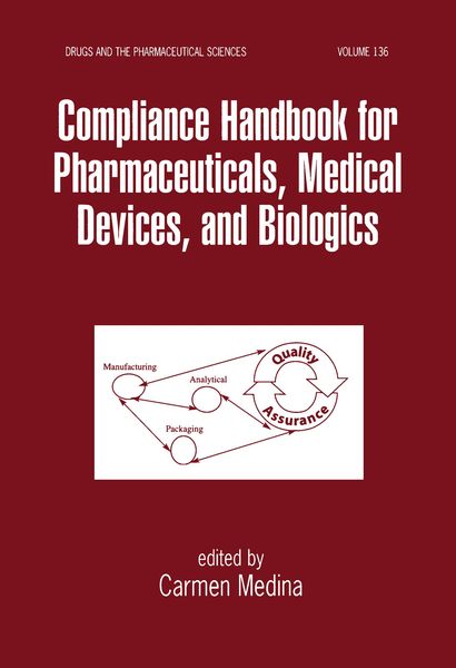 Produktbild: Compliance Handbook for Pharmaceuticals, Medical Devices, and Biologics