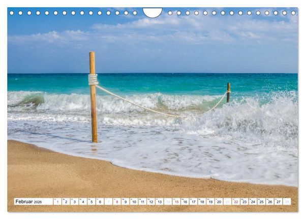 Produktbild: Miami Platja - Unvergessliche Meerblicke (Wandkalender 2026 DIN A4 quer), CALVENDO Monatskalender