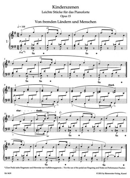 Produktbild: Kinderszenen op. 15