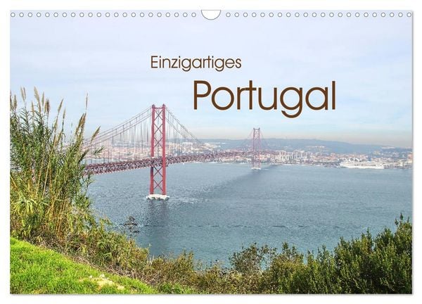 Produktbild: Einzigartiges Portugal (Wandkalender 2026 DIN A3 quer), CALVENDO Monatskalender