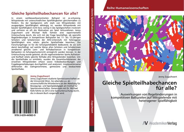 Produktbild: Gleiche Spielteilhabechancen f&uuml;r alle?