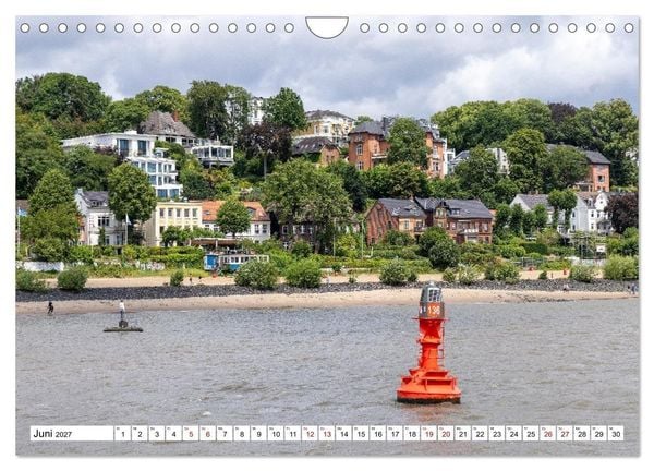 Produktbild: Hamburg - Stadt rund ums Wasser (Wandkalender 2027 DIN A4 quer), CALVENDO Monatskalender
