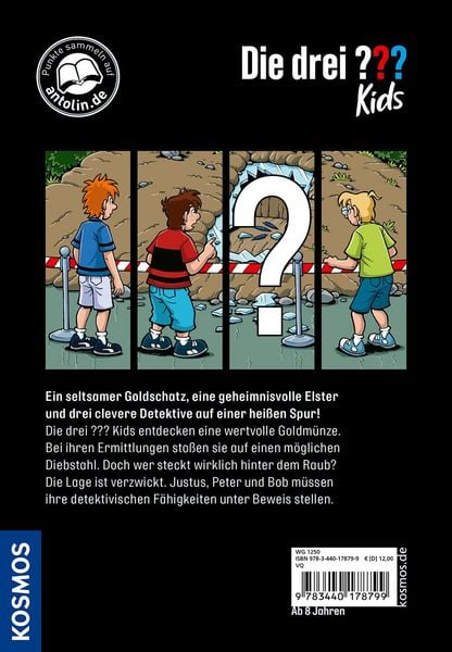 Produktbild: Die drei ??? Kids Dein Fall, Die Golddiebe