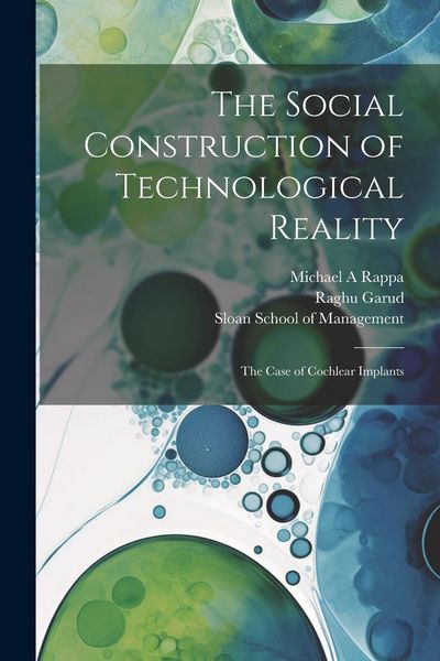 Produktbild: The Social Construction of Technological Reality