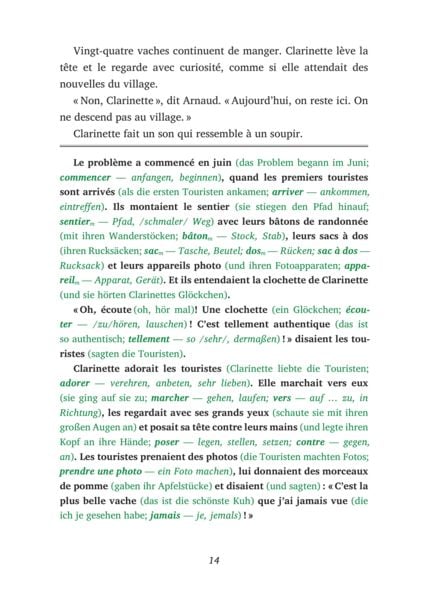 Produktbild: La Vache de la Montagne - Franz&ouml;sisch lernen mit lustigen Kurzgeschichten A1-A2 (+ Audio-Online)