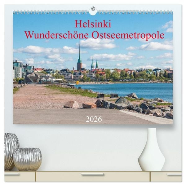 Produktbild: Helsinki - Wundersch&ouml;ne Ostseemetropole (hochwertiger Premium Wandkalender 2026 DIN A2 quer), Kunstdruck in Hochglanz