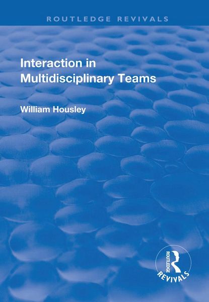 Produktbild: Interaction in Multidisciplinary Teams