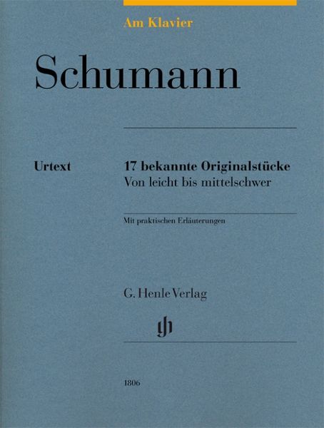 Produktbild: Robert Schumann - Am Klavier - 17 bekannte Originalst&uuml;cke