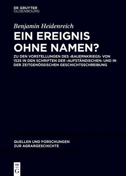 Produktbild: Ein Ereignis ohne Namen?
