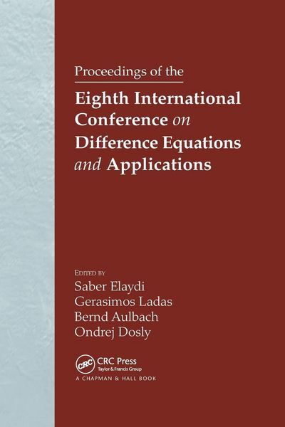 Produktbild: Proceedings of the Eighth International Conference on Difference Equations and Applications