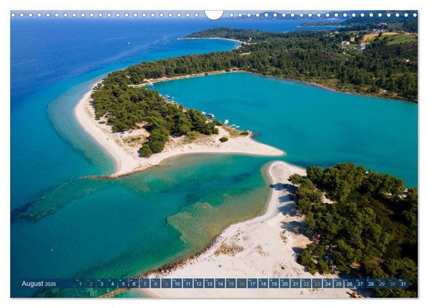 Produktbild: Traumstr&auml;nde Griechenlands (Wandkalender 2026 DIN A3 quer), CALVENDO Monatskalender