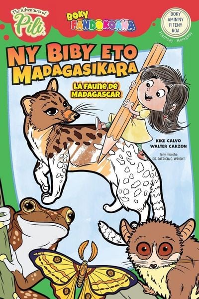 Produktbild: La Faune de Madagascar. Les Aventures de Pili Livre de Coloriage. Fran&ccedil;ais - Malgache.