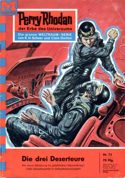 Produktbild: Perry Rhodan 73: Die drei Deserteure