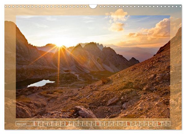 Produktbild: Wenn die Sonne erwacht und untergeht (Wandkalender 2026 DIN A3 quer), CALVENDO Monatskalender