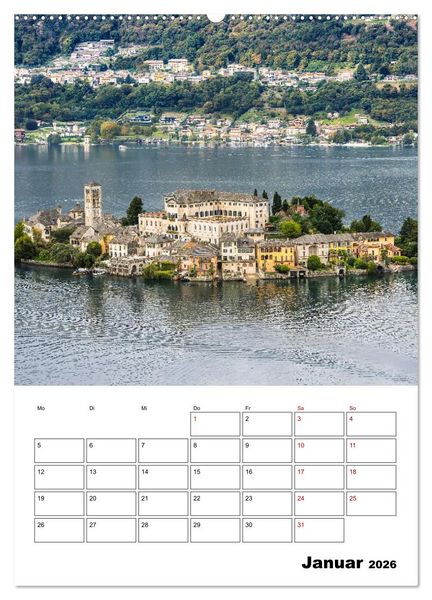 Produktbild: Piemont - Impressionen aus Norditalien (Wandkalender 2026 DIN A2 hoch), CALVENDO Monatskalender
