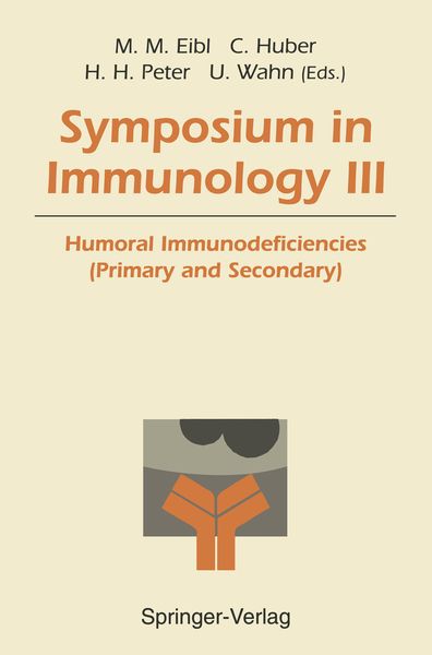 Produktbild: Symposium in Immunology III
