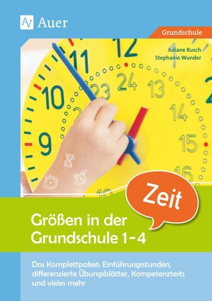 Produktbild: Gr&ouml;&szlig;en in der Grundschule: Zeit 1-4
