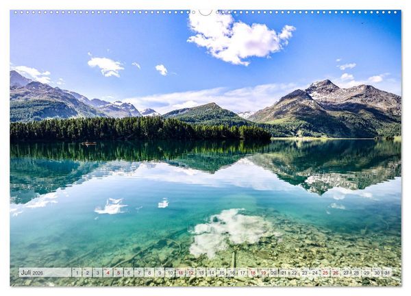 Produktbild: Silsersee Engadin (Wandkalender 2026 DIN A2 quer), CALVENDO Monatskalender