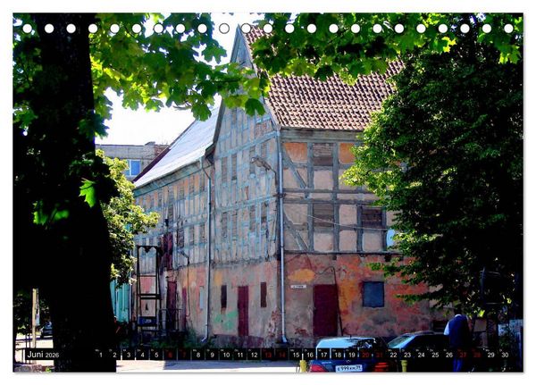 Produktbild: Tilsit - Grenzstadt an der Memel (Tischkalender 2026 DIN A5 quer), CALVENDO Monatskalender