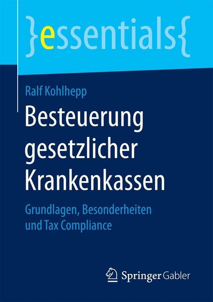 Produktbild: Besteuerung gesetzlicher Krankenkassen