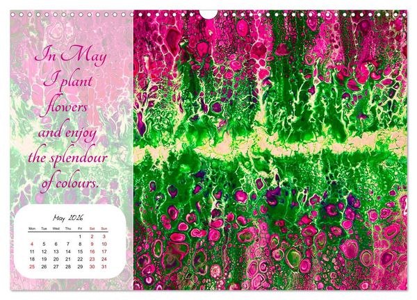 Produktbild: Your year filled with mindfulness (Wall Calendar 2026 DIN A3 landscape), CALVENDO 12 Month Wall Calendar