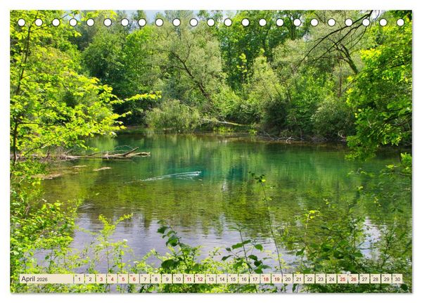 Produktbild: Landkreis Emmendingen - Streifz&uuml;ge durch den S&uuml;dwesten (Tischkalender 2026 DIN A5 quer), CALVENDO Monatskalender