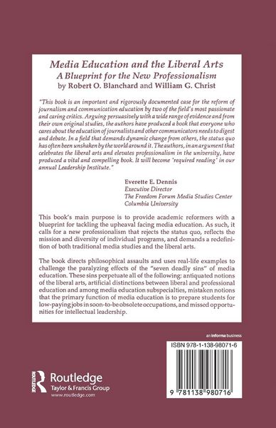 Produktbild: Media Education and the Liberal Arts