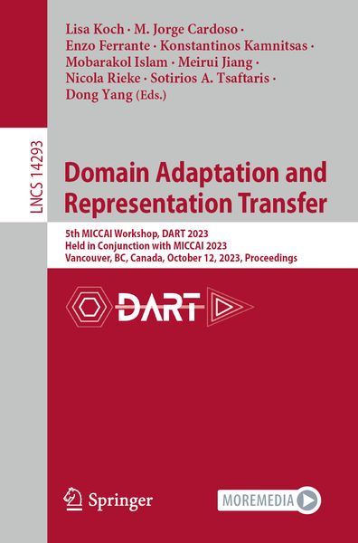 Produktbild: Domain Adaptation and Representation Transfer