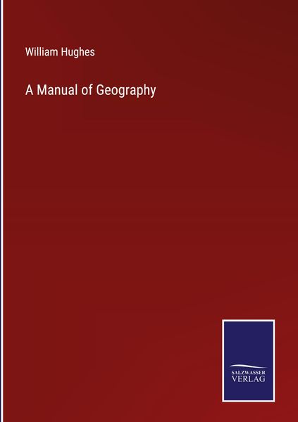 Produktbild: A Manual of Geography