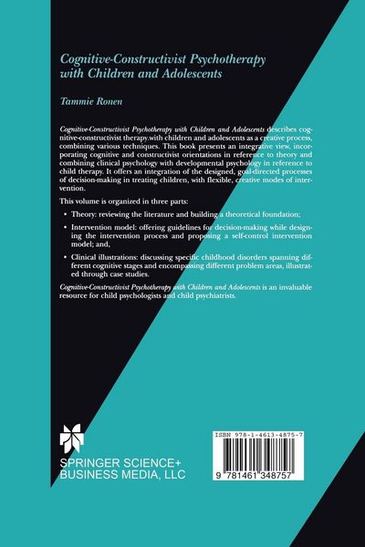 Produktbild: Cognitive-Constructivist Psychotherapy with Children and Adolescents