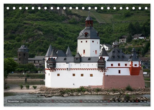 Produktbild: Deutsche Burgen (Tischkalender 2027 DIN A5 quer), CALVENDO Monatskalender