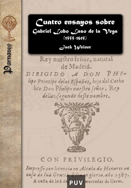 Produktbild: Cuatro ensayos sobre Gabriel Lobo Laso de la Vega (1555-1615)