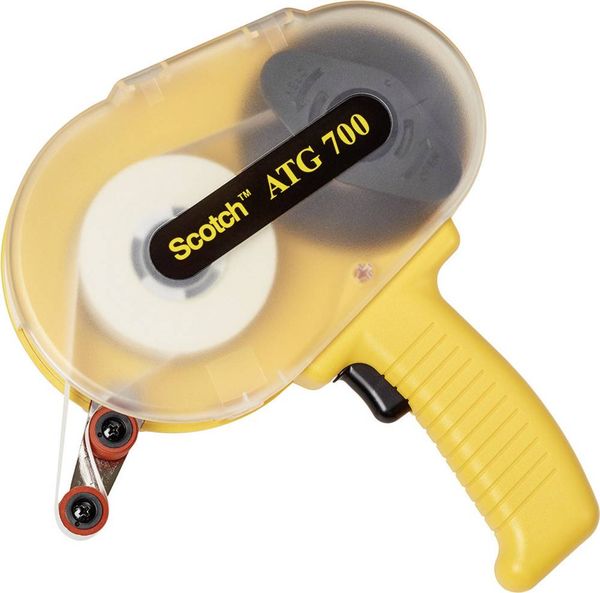 3M Packband-Abroller ATG 700 Gelb Rollenbreite (max.): 19mm Rollenlänge (max.) 55m