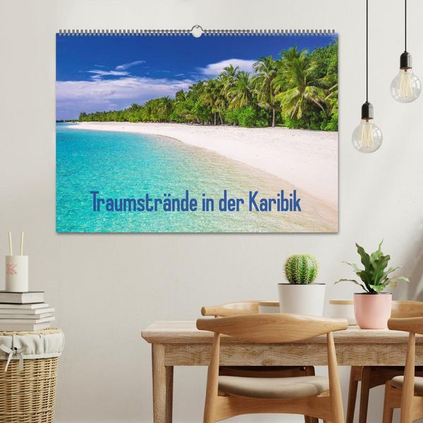 Produktbild: Traumstr&auml;nde in der Karibik (Wandkalender 2026 DIN A2 quer), CALVENDO Monatskalender