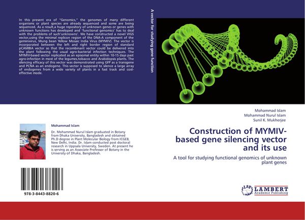 Produktbild: Construction of MYMIV-based gene silencing vector and its use