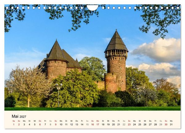 Produktbild: Schl&ouml;sser und Burgen in NRW (Wandkalender 2027 DIN A4 quer), CALVENDO Monatskalender