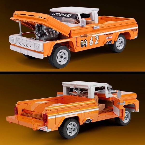 Produktbild: Mattel Brick Shop HW ELITE SERIES CHEVY