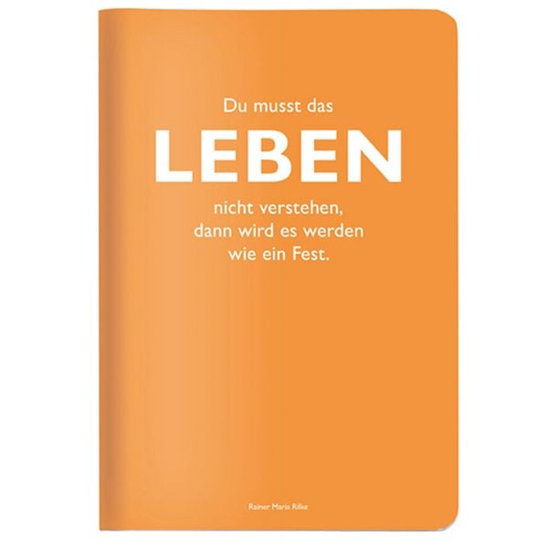 Produktbild: Heft A5 Rilke, Leben
